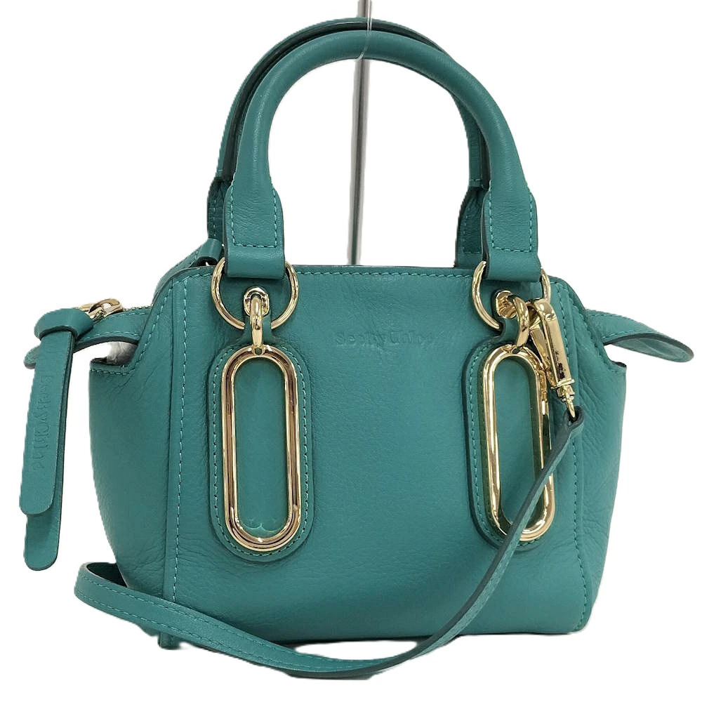 See By Chloe Handbag Leather Green